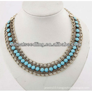 Fashion Alloy Diamond 53g-420x300x25mm couple necklace Wholesale Necklace Jewelry 09042746